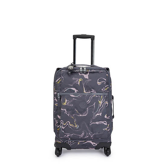 Kipling Darcey Small Printed Carry-On Rolling Suitcases Soft Marble | CA 1744CT